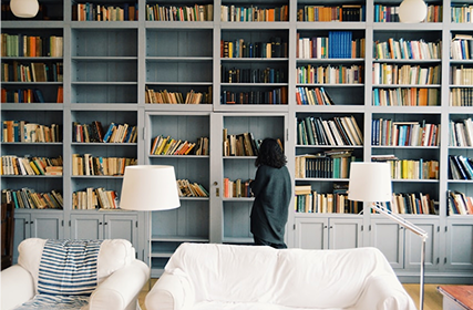 many books library